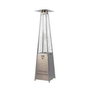 Inox pyramid gas heater
