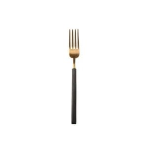 Black & Gold Salad/Dessert Fork
