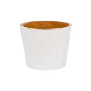 Terracotta Pot White