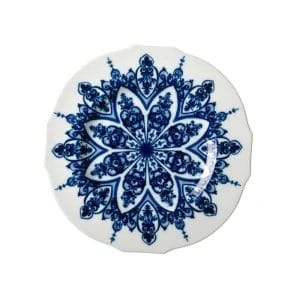Tuscany Blue Rose Piatto Piano