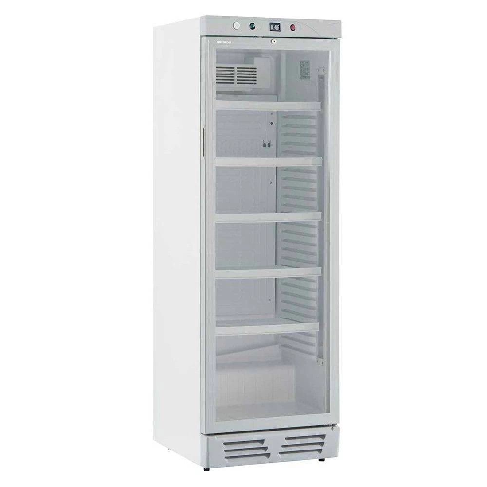 Frigorifero con porta in vetro 5 ripiani 370 L